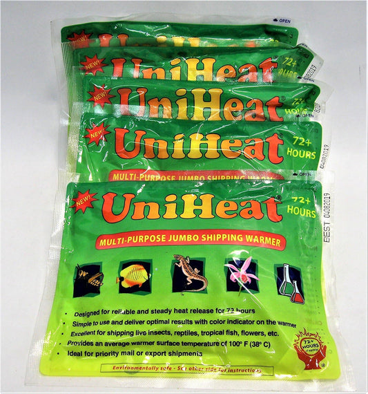 Heat pack for areas below 50 F above 32F